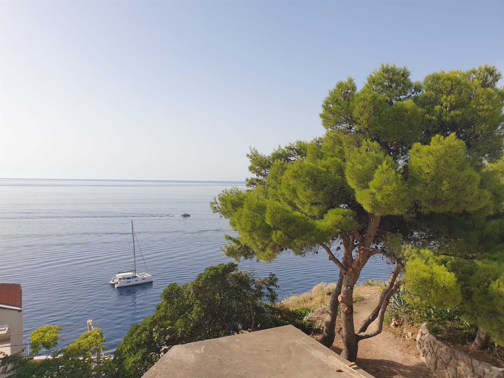 Rooms Katarina One bedroom apartment with terrace and sea view