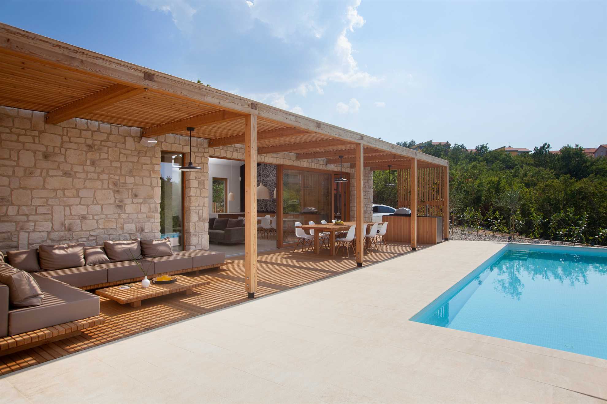 Nagrađena dizajnerska Villa Olea, luksuzna vila s grijanim bazenom i pogledom na more