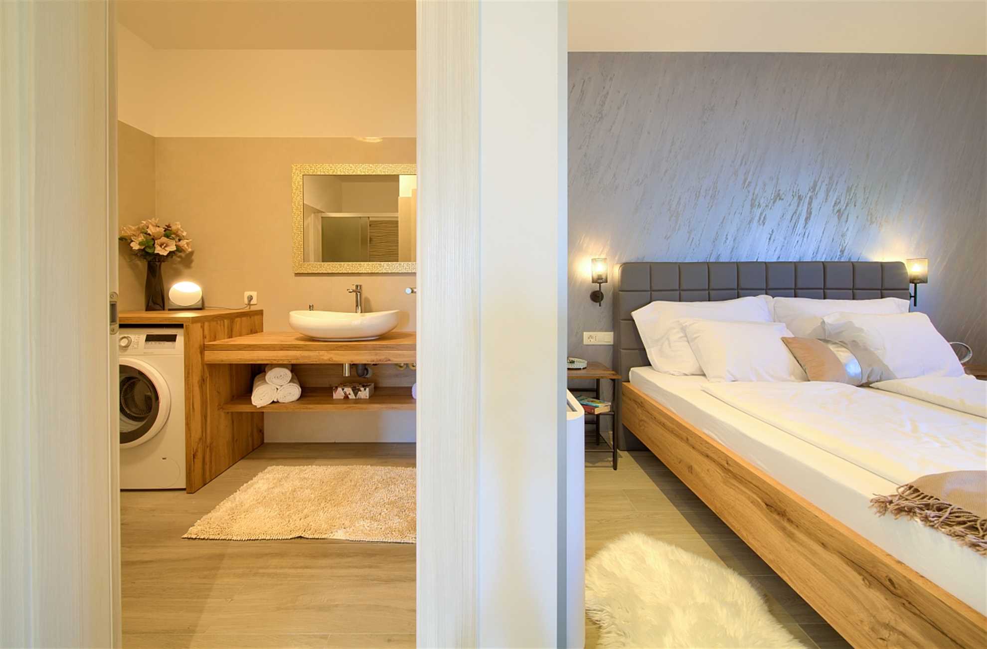 Apartman Timmy s privatnim bazenom i pogledom na more