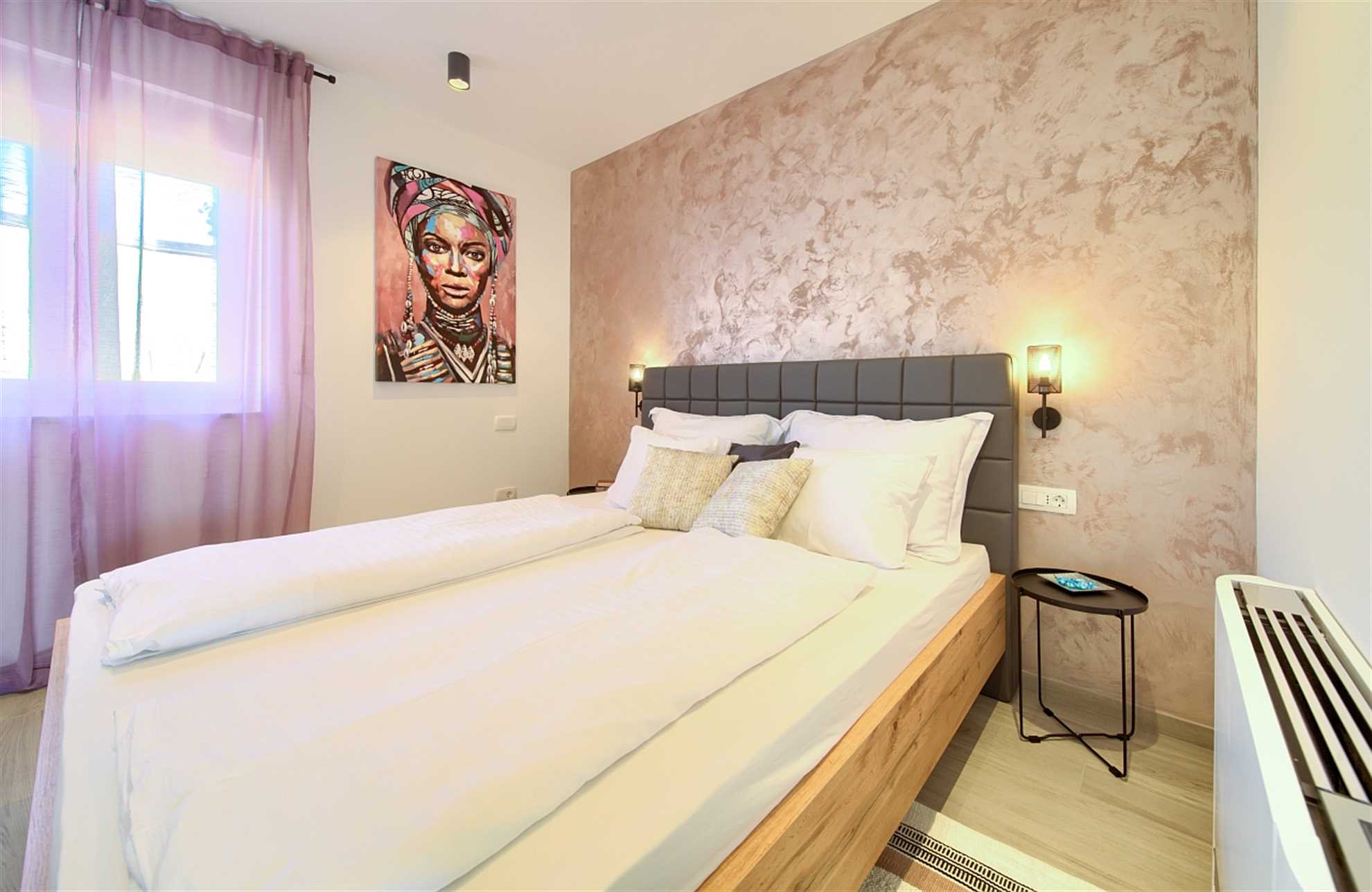 Apartman Timmy s privatnim bazenom i pogledom na more