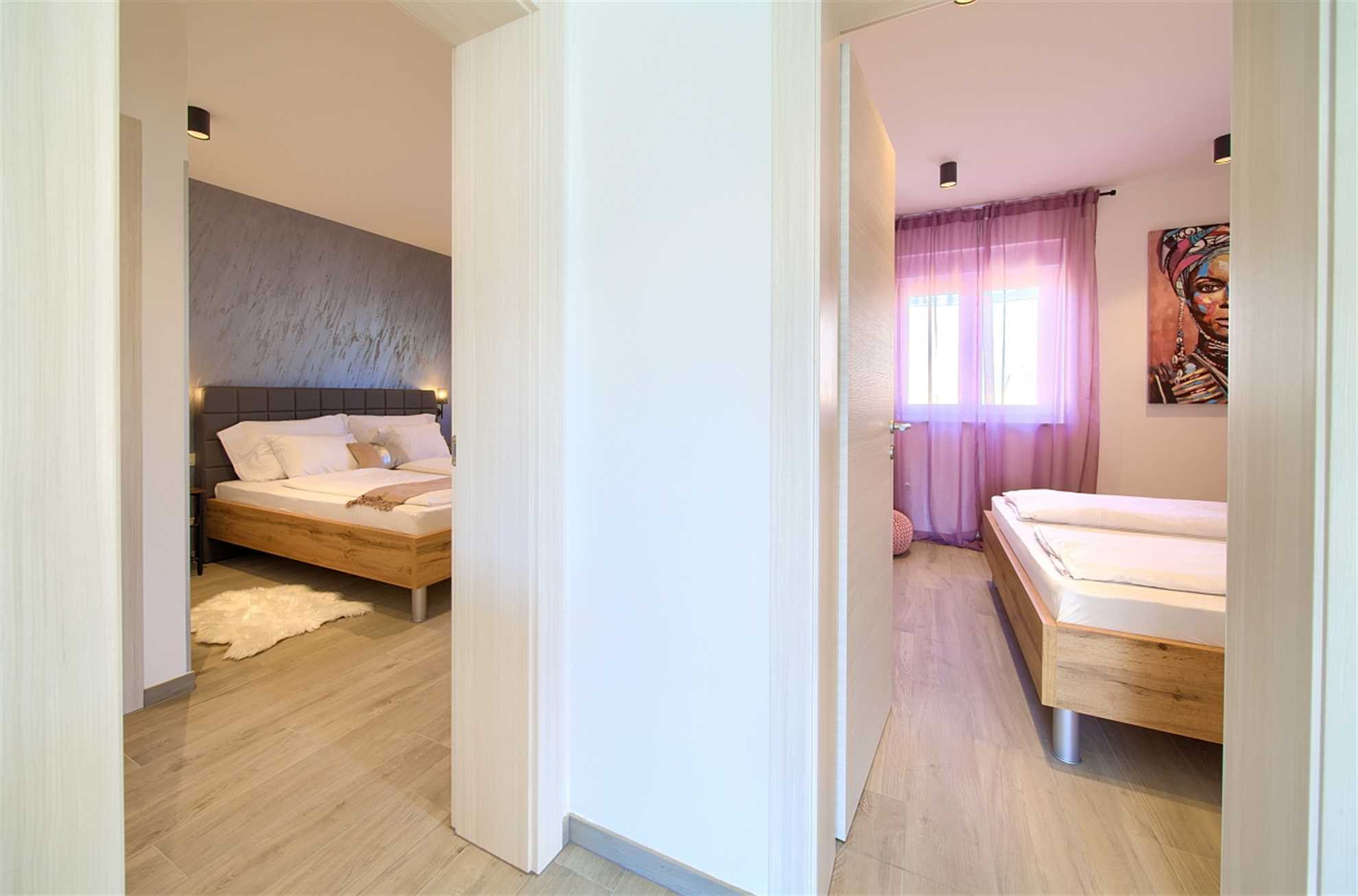 Apartman Timmy s privatnim bazenom i pogledom na more