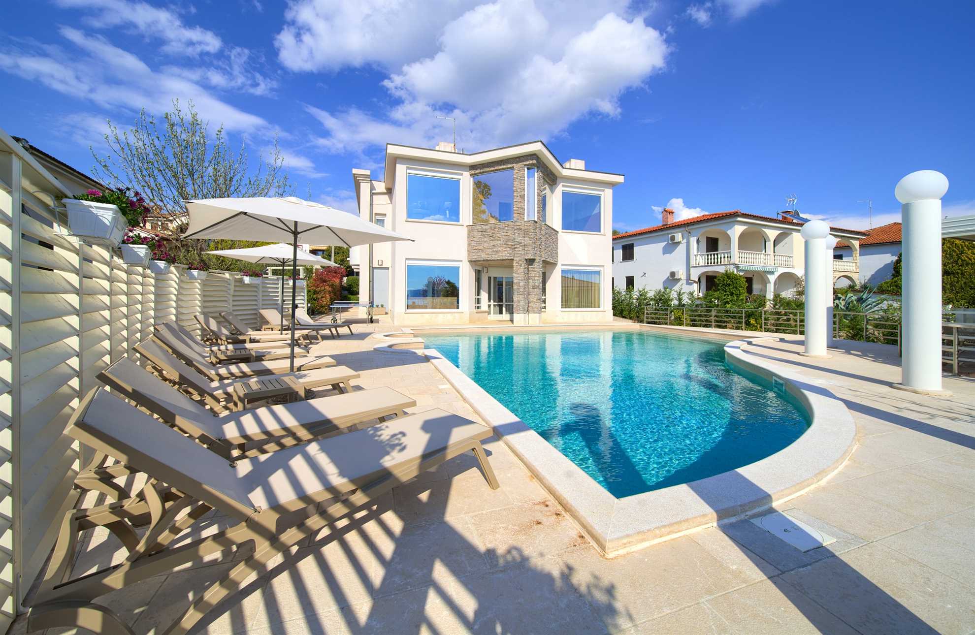 Villa PIANO s prekrasnim pogledom na more