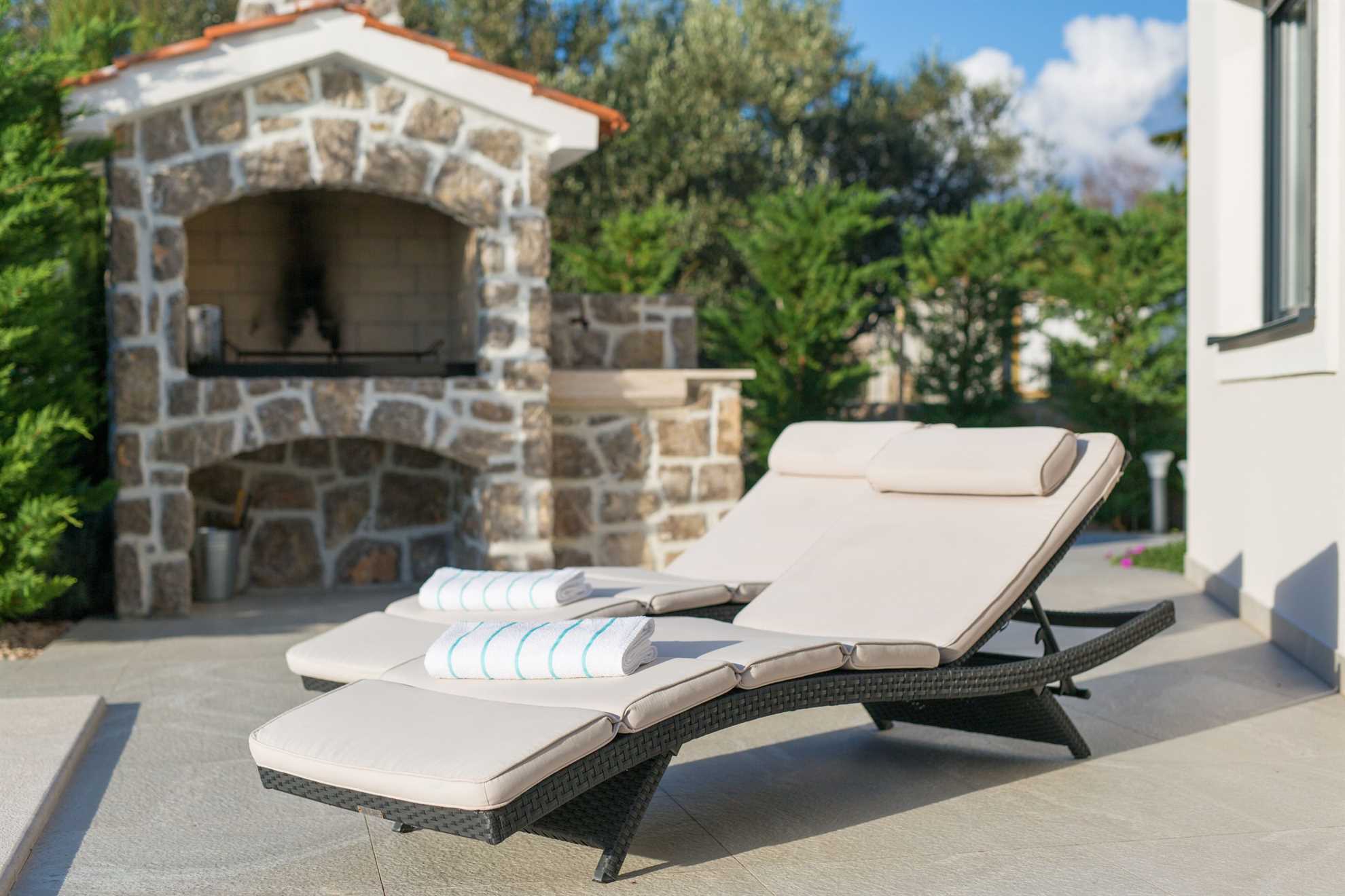 Luxury Holiday house ADELLA with a sea view