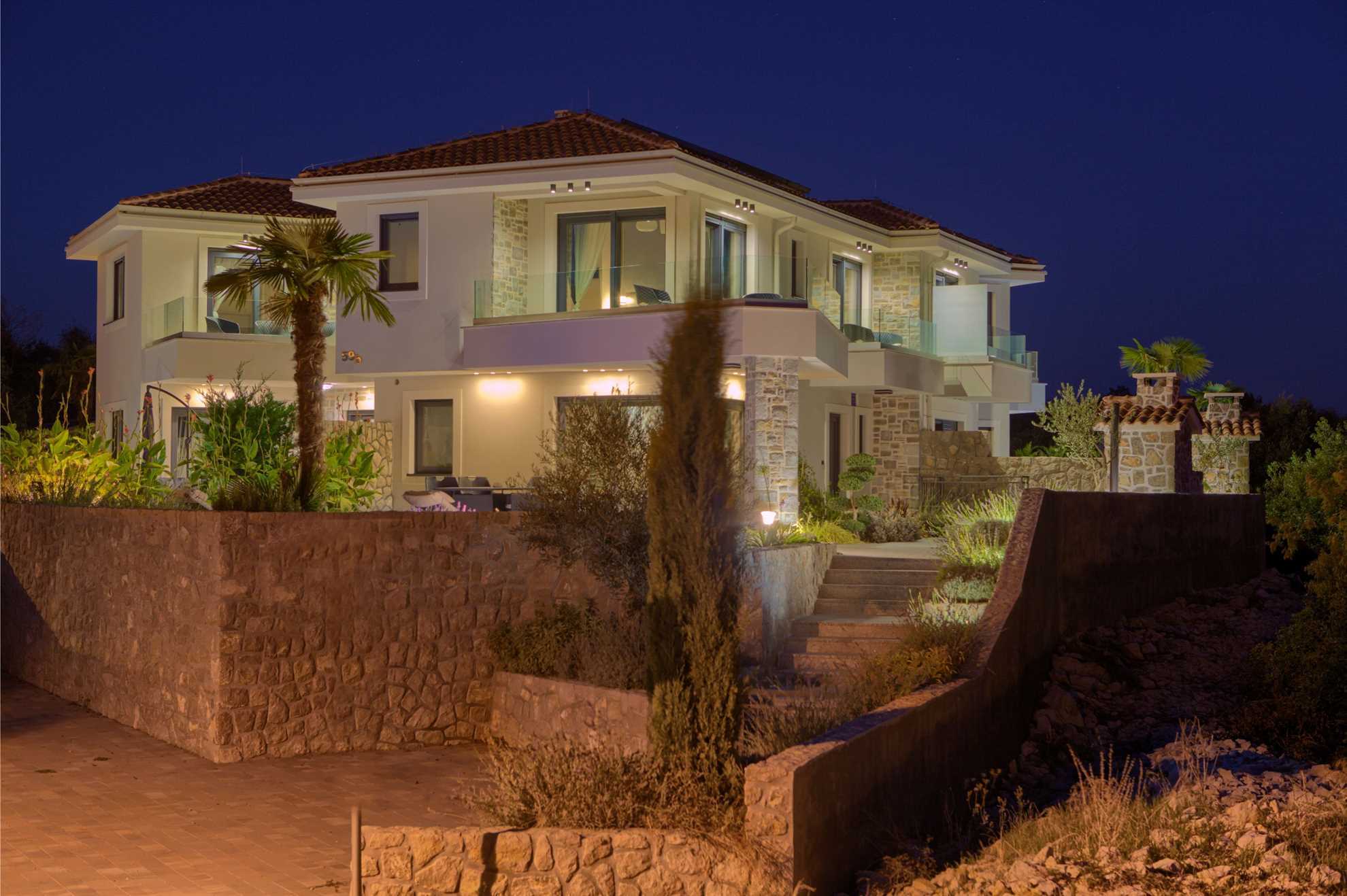 Luxury Holiday house ADELLA with a sea view