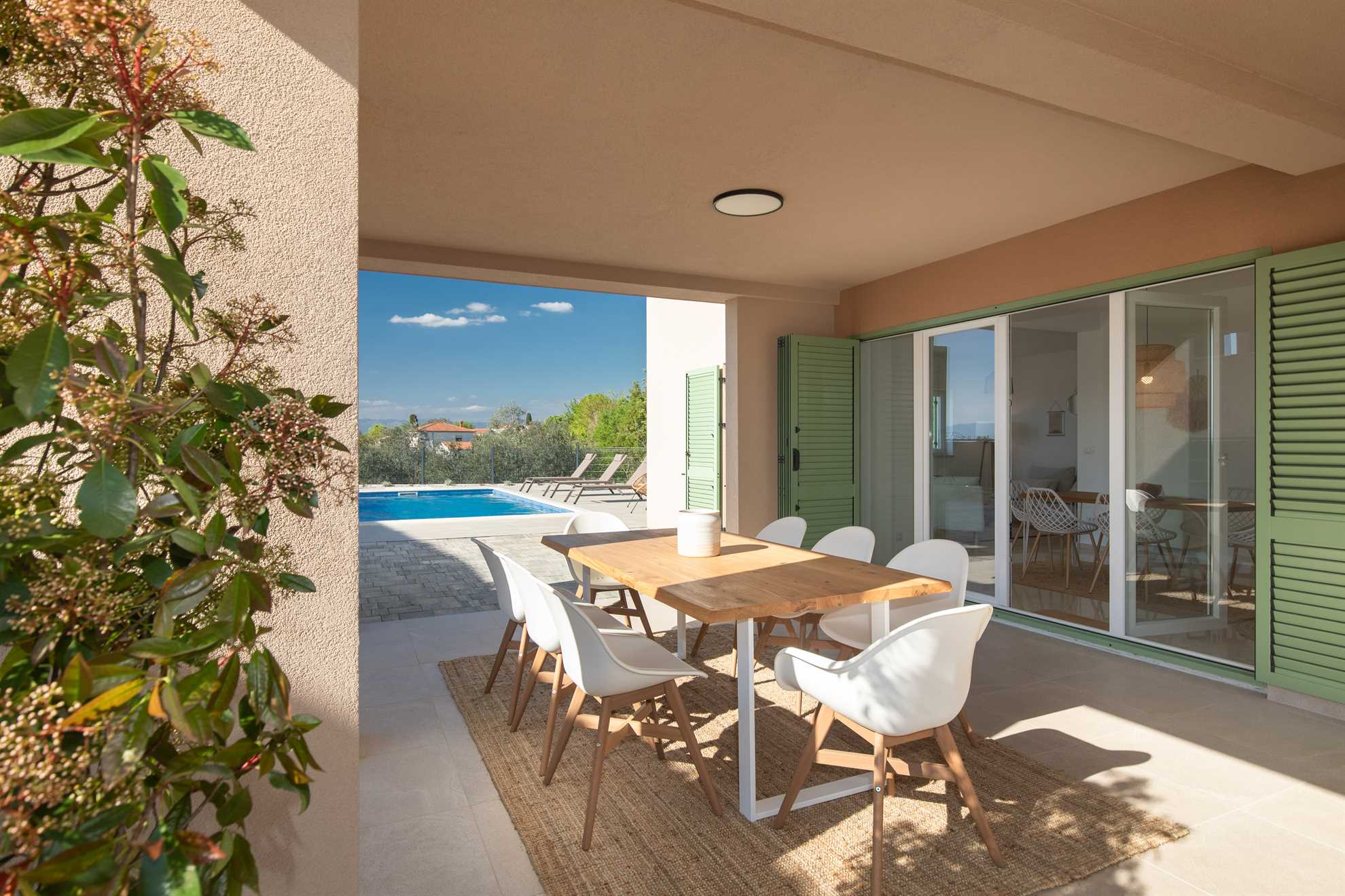 Villa OLIVE OCEAN s bazenom i pogledom na more