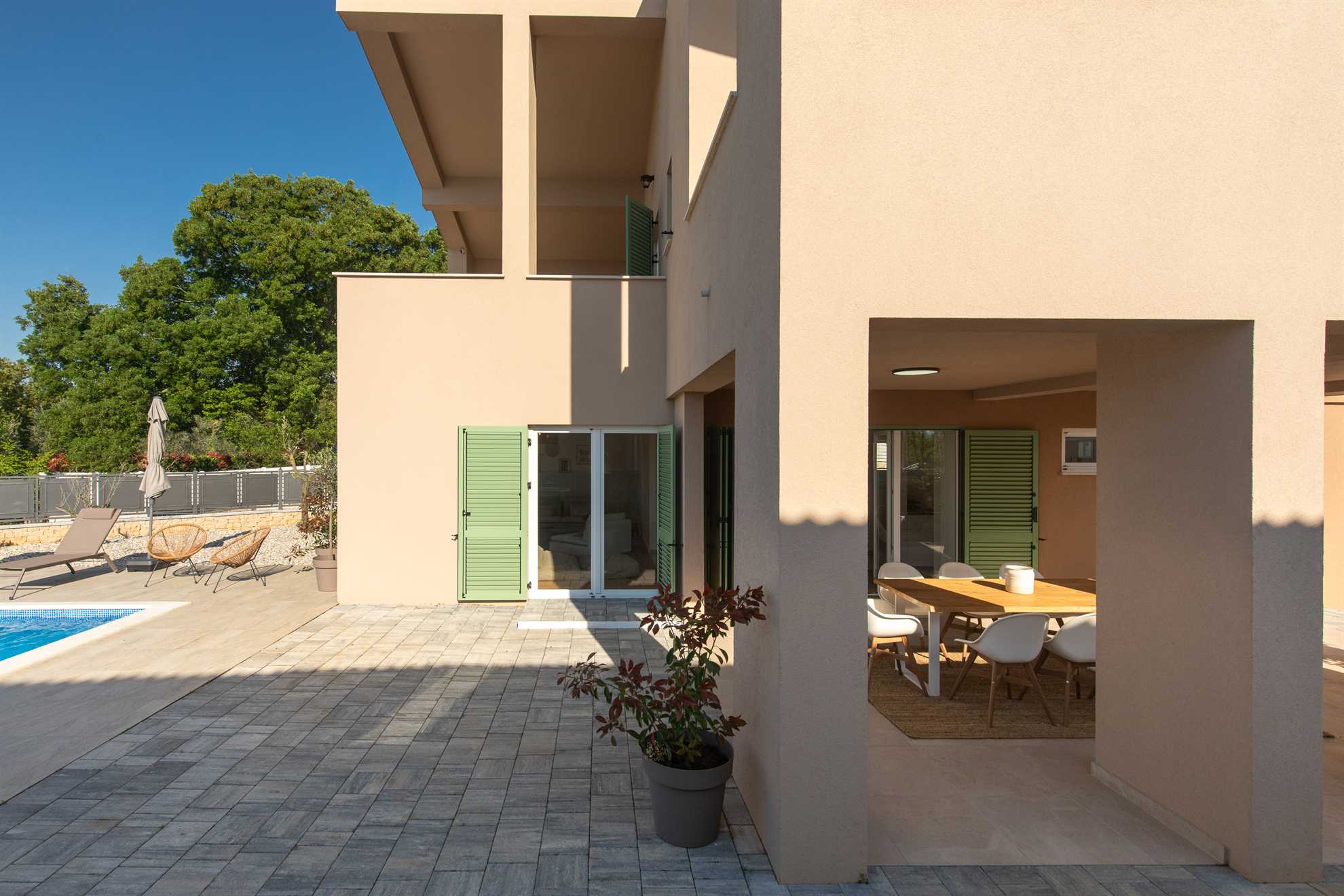 Villa OLIVE OCEAN s bazenom i pogledom na more
