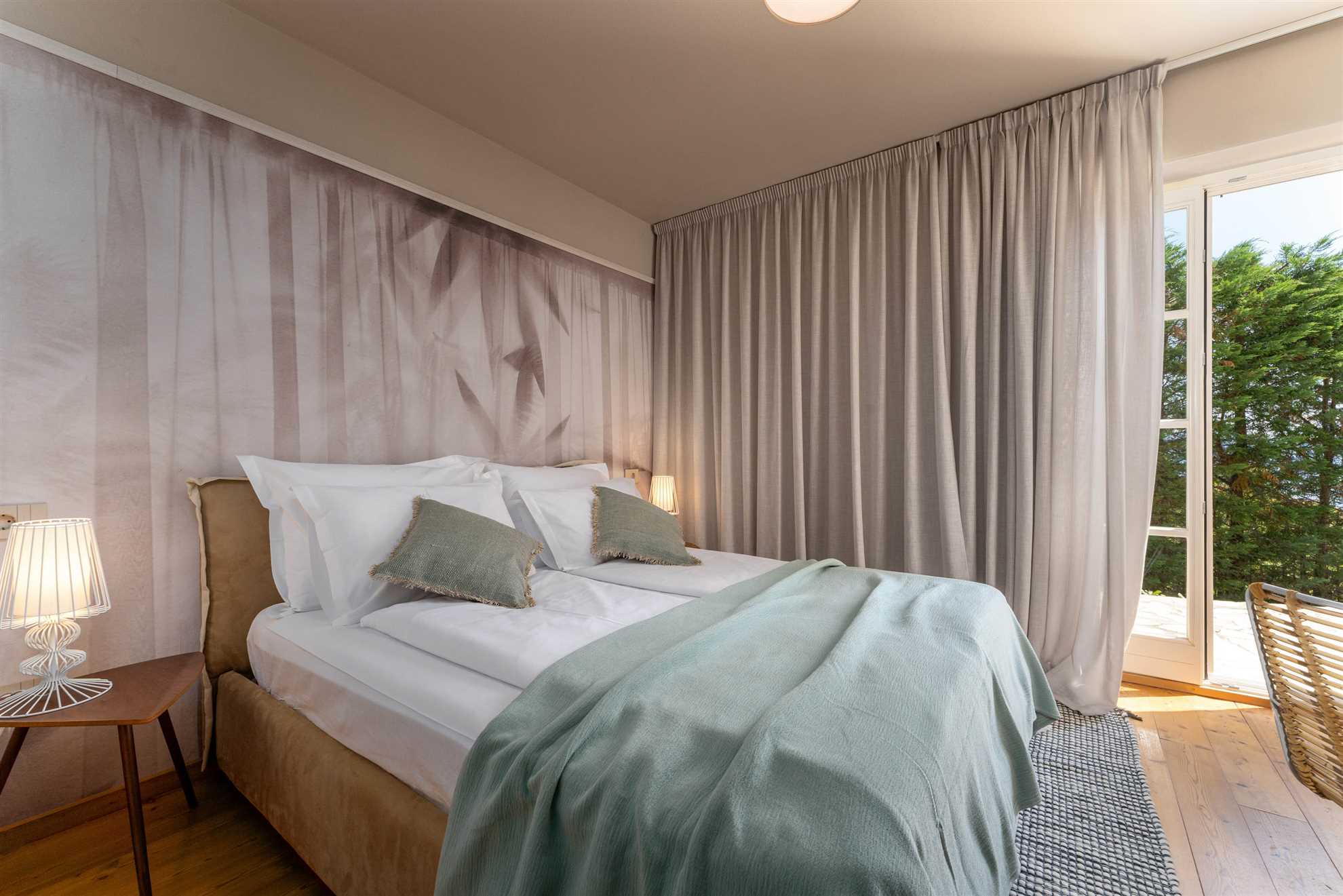 Vila Franka s veselim pogledom na more na mirnoj lokaciji