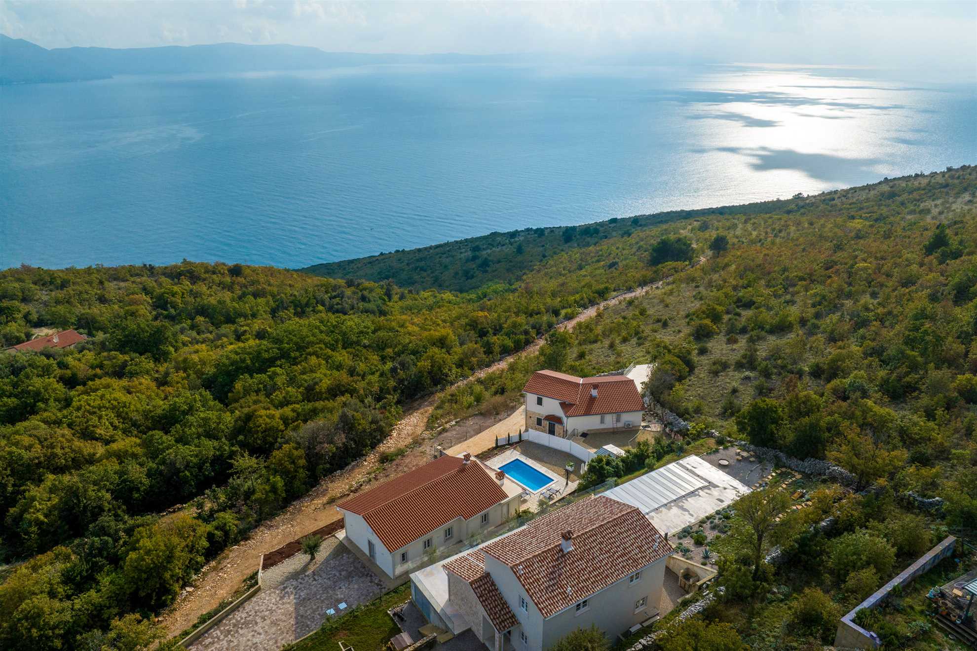 Angel Marie Villa in a calm location with sea-view
