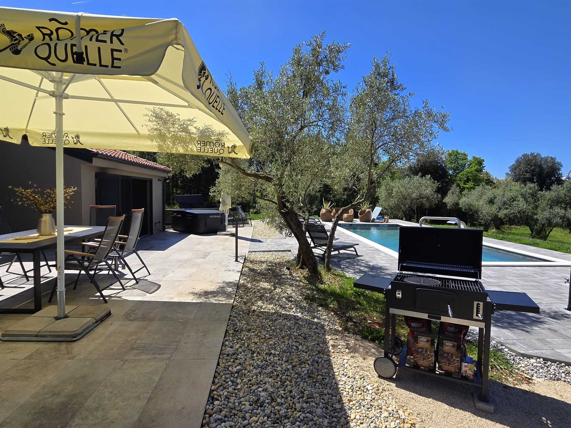 Vila Olive Garden Paradise s bazenom-NEW!